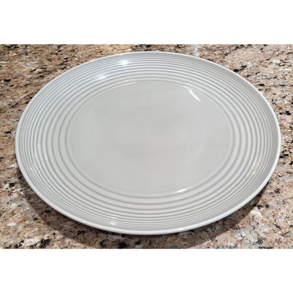 Royal Doulton Gordon Ramsey Maze Platter 13" Color: Taupe/Light Gray - Picture 5 of 13